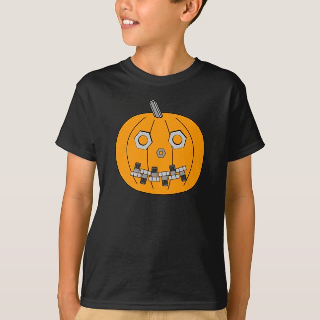 Nuts and Bolts Pumpkin T-Shirt (Front)