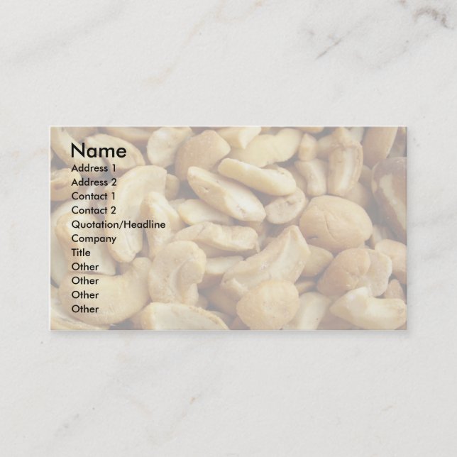 Nuts Business Cards 002 (Front)