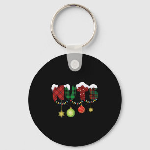 Nuts chestnuts christmas Couples matching Keychain