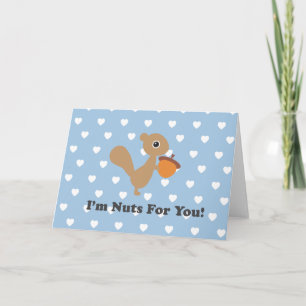Nuts For You Holiday Card