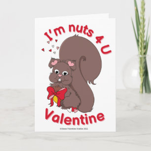 Nuts for You Valentine's Day Card