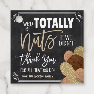 Nuts Gift Tag