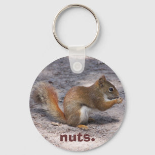 nuts. keychain