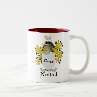 Nuttall Coat of Arms mug