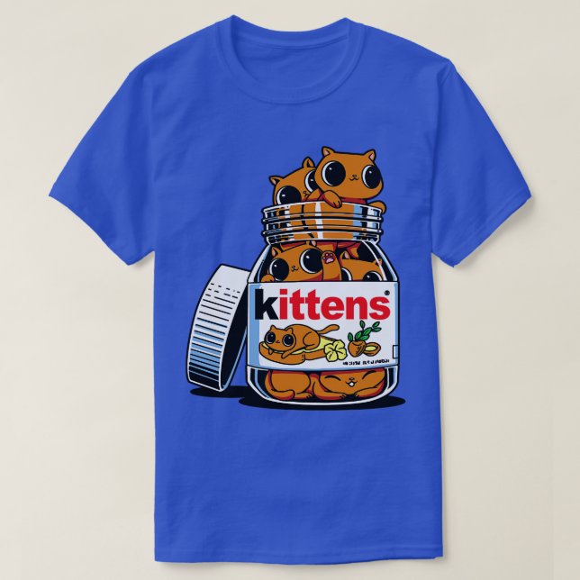 Nuttela Cat T-Shirt (Design Front)