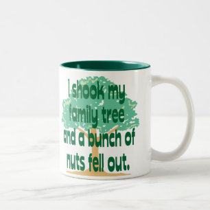 Nutty Family Two-Tone Coffee Mug