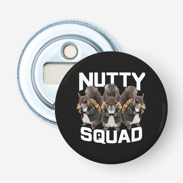 Nutty Squad, Squirrel Snack Squad Bottle Opener (Front)