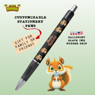 Nutty Squirrel Cute Animal Woodland Wildlife 🐿 Pen