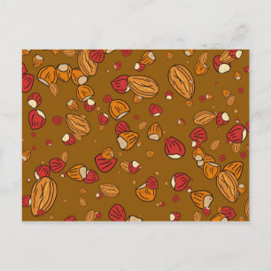 Nutty Wallpaper Postcard