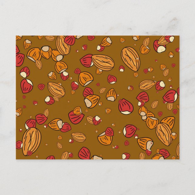 Nutty Wallpaper Postcard (Front)