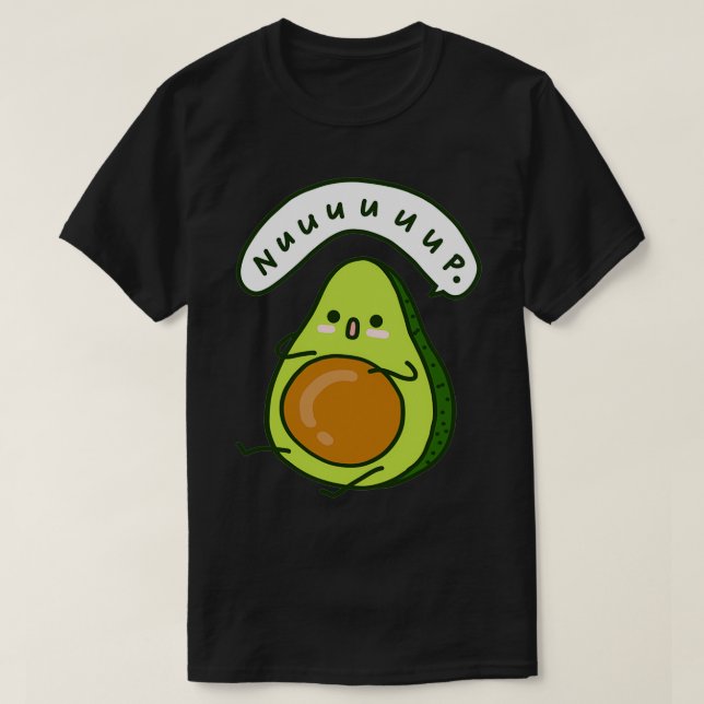 Nuuup Avocado T-Shirt (Design Front)