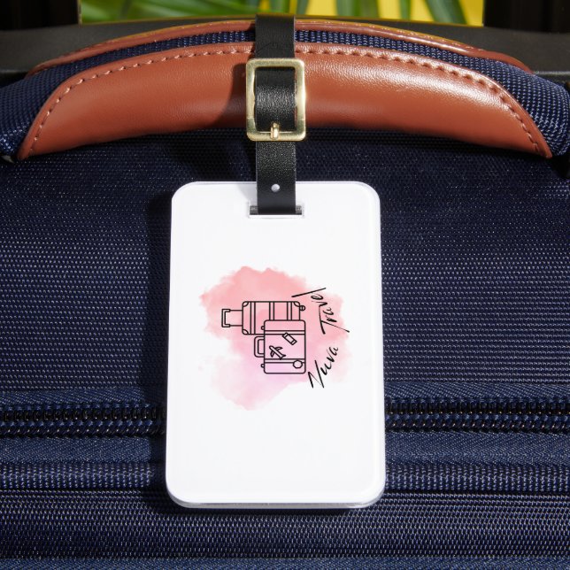 Nuva Travel Luggage tag (Front Insitu 2)