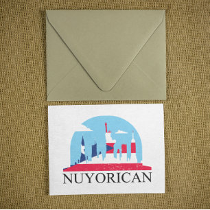 Nuyorican Pride New York Puerto Rico Heritage Postcard