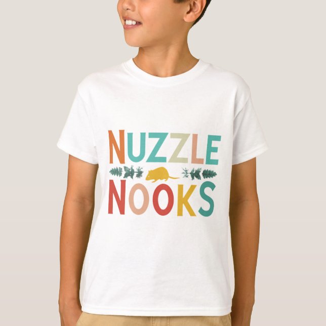 Nuzzle Nooks T-Shirt (Front)