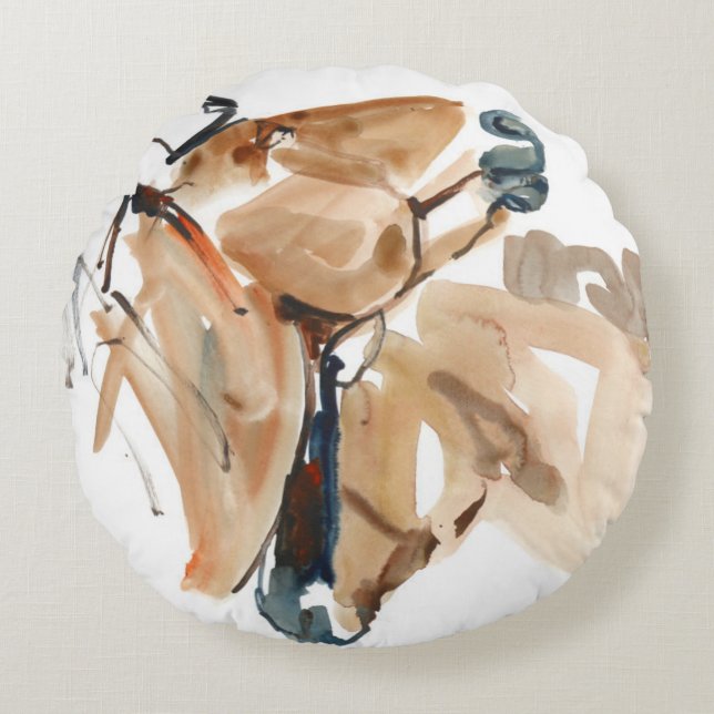 Nuzzle Round Pillow (Front)