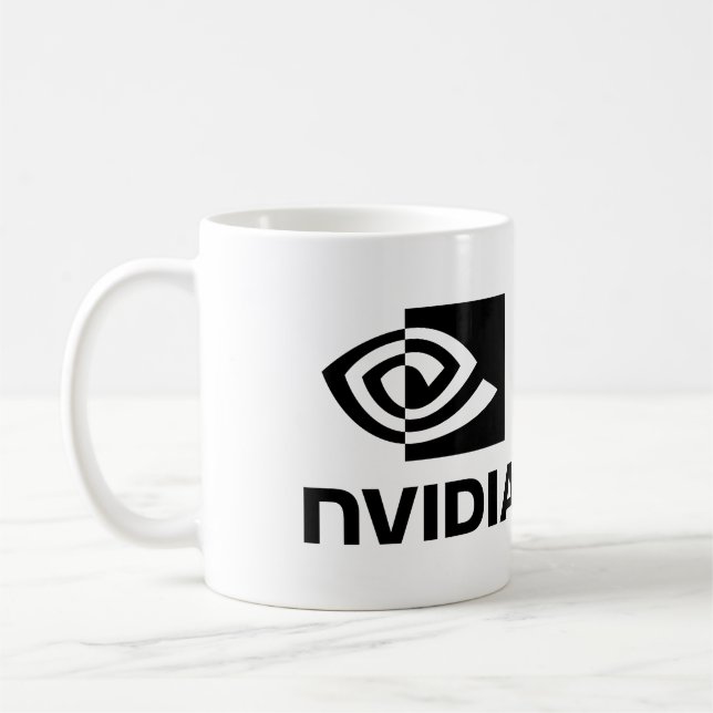 NVIDIA shirt Coffee Mug (Left)