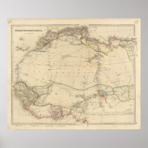 NW Africa Poster
