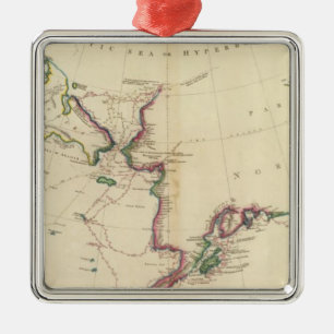 NW America, NE Asia Metal Ornament