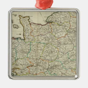 NW France Metal Ornament