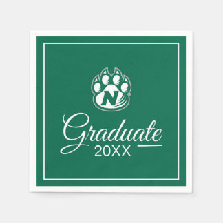NW Missouri State Graduate Napkin
