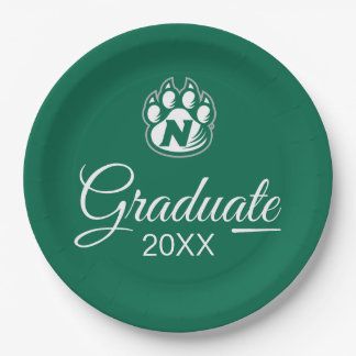NW Missouri State Graduate Paper Plate