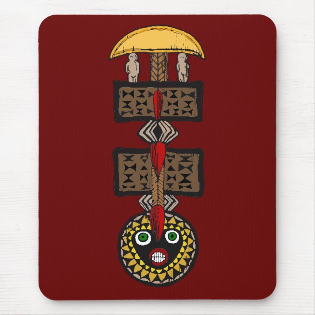 Nwantantay Tall Mask Mousepad (Front)