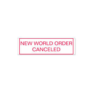 NWO CANCELED RED INK STAMP