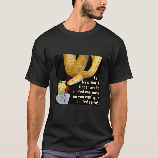 NWO Snake (dark) T-Shirt (Front)