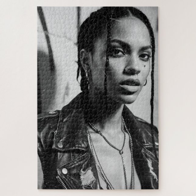 NY90 street portraits Jigsaw Puzzle (Vertical)