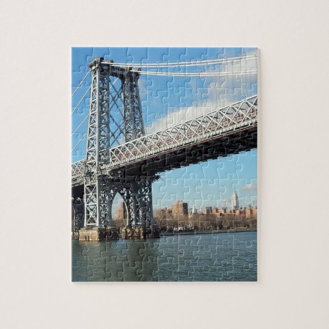NY Bridge Jigsaw Puzzle (Vertical)