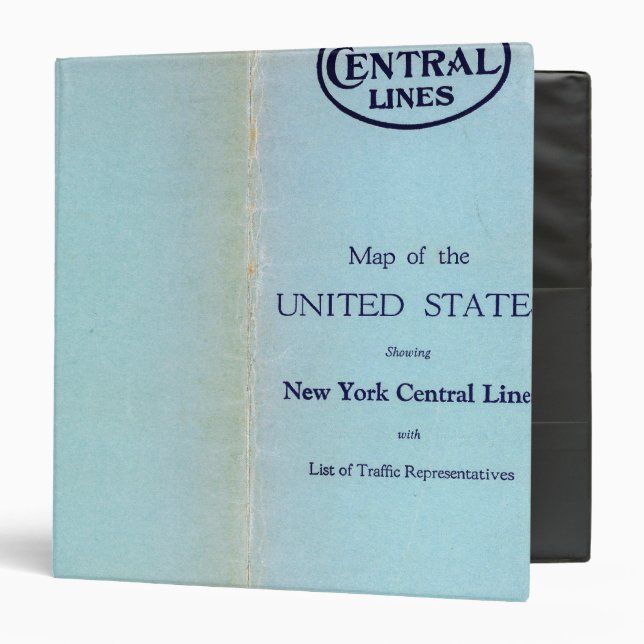NY Central Lines Binder (Front/Inside)