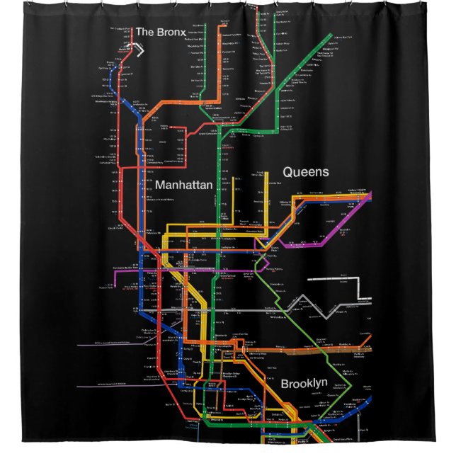 NY-City subway map (Front)