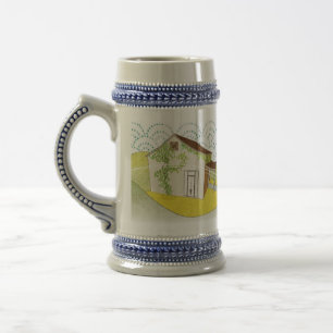 NY gallery illustration jug2 Beer Stein