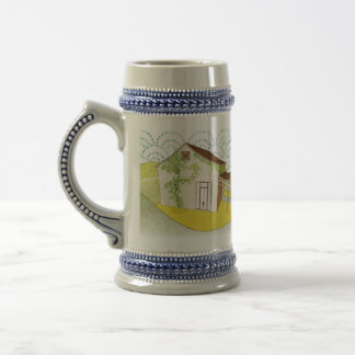 NY gallery illustration jug2 Beer Stein