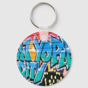 ny graffiti keychain