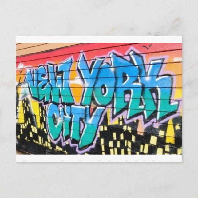 ny graffiti postcard (Front)