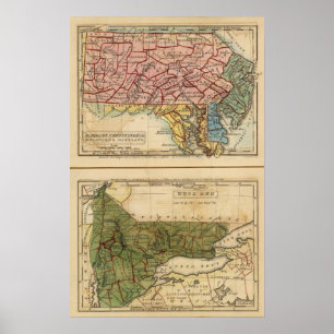 NY, NJ, Pa, Del, Md Poster