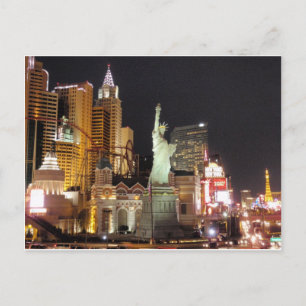 NY, NY - Vegas Postcard