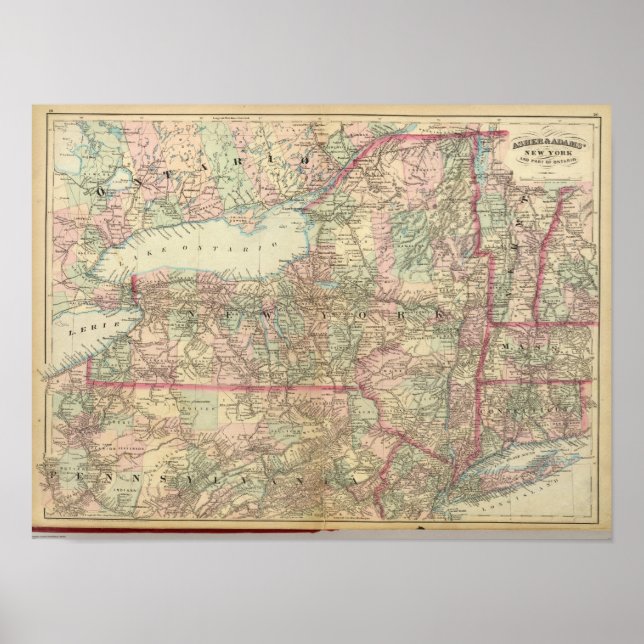 NY, Ontario Poster (Front)
