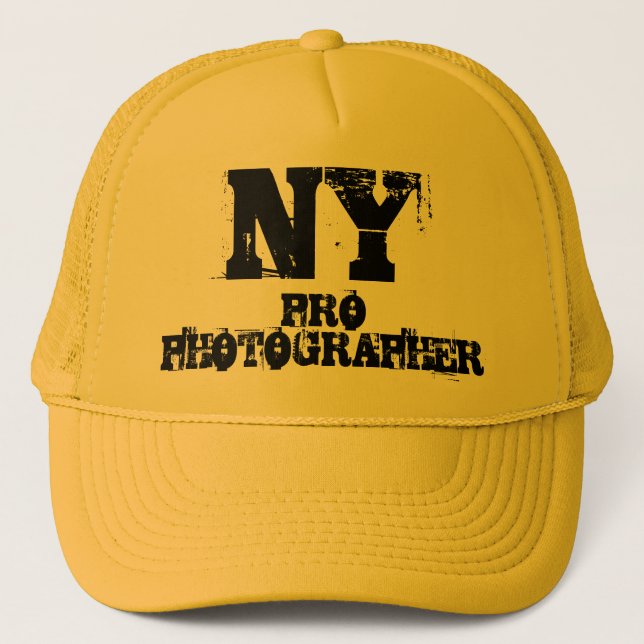 NY PRO PHOTOGRAPHER Hat (Front)