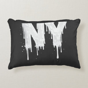 NY Street Vibes Accent Pillow