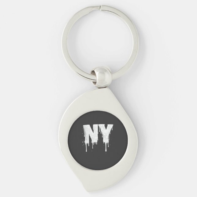 NY Street Vibes Keychain (Front)