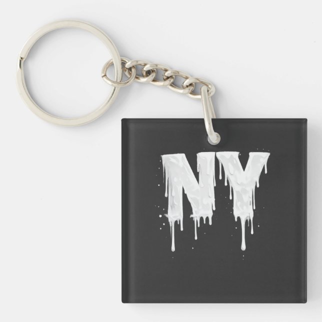 NY Street Vibes Keychain (Front)