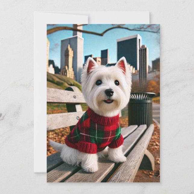 NY Westie Invitation (Front)