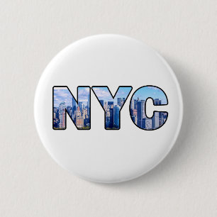 NYC 2 INCH ROUND BUTTON