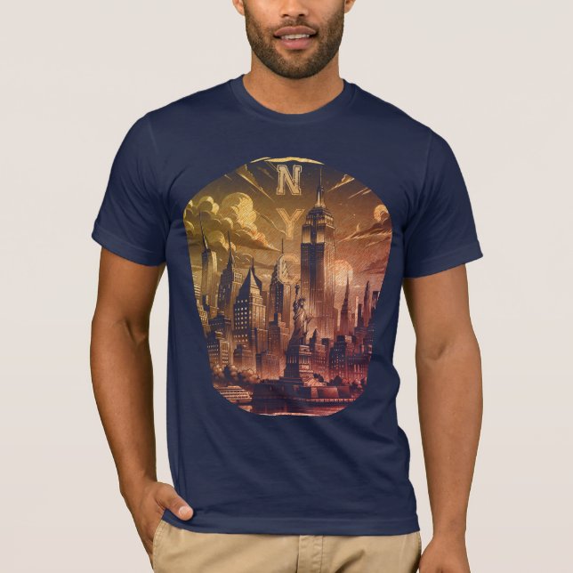 NYC Add Name Graphic T-Shirt (Front)