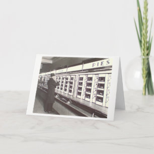 NYC Automat Photo by Berenice Abbott Card