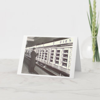 NYC Automat Photo by Berenice Abbott Card