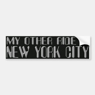 NYC BUMPER STICKER