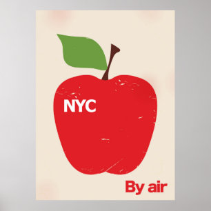 NYC By Air Poster